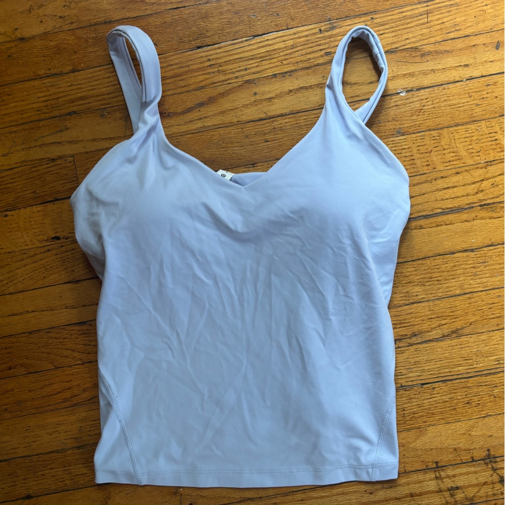 Lululemon Align Top Waist length Light Blue Activewear